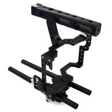 VD-07 Rod Rig For DSLR Camera Video Cage Kit Stabilizer for Sony Gh4 A7S A7 A7R A7Rii A7Sii Camera Accessories 2024 - buy cheap