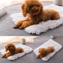 Soft Fleece Dog Bed Mat Winter Pet Cushion House Warm Puppy Cat Sleeping Bed Blanket For Small Large Dogs Cats Kennel Cama Perro 2024 - buy cheap