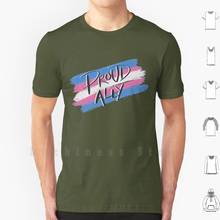 Camiseta de algodão trans orgulhante, por favor, tamanho grande de 6xl, orgulho totalmente queer, 2024 - compre barato