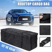 147x46x46cm à prova dwaterproof água telhado do carro superior saco de armazenamento de bagagem no telhado carga transportadora saco de armazenamento rack lona viagem suv van para carros 2024 - compre barato