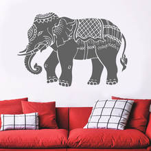 Elephant Mandala Ethnic Unique Style Wall Sticker Vinyl Home Decor Living Room Bedroom Decals Removable Murals Wallpaper 3A22 2024 - buy cheap