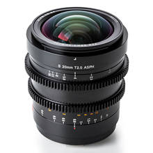 Viltrox 20mm T2.0 L Mount Cinematic Lens Wide Film Lens Full Frame Prime MF For Panasonic/Leica L-mount SL SL2 Lumix S1 S1R S1H 2024 - buy cheap