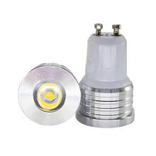 10 pcs Ultra Bright LED COB Spotlight 1W 3W E27 MR16 GU10 GU5.3 Light Bulb 12V AC 220V 110V Spot light Lamp Warm Cool White 2024 - buy cheap
