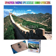 The Great Wall of China 1000 Pieces Mini Jigsaw Puzzle Paper Puzzle World Famous Landscape Puzzles Toys for Adults Teens Kids 2024 - buy cheap