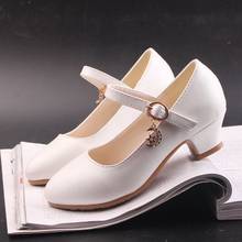 Black White Girls Shoes Flats Formal Party Wedding Shoes Kids Pu Leather Teenage Children Shoes Girls With High Heels New Buy Cheap In An Online Store With Delivery Price Comparison
