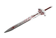 Game Fate Red Saber Mordred Rebellious Knight Epee Weapon Cosplay Props Weapons for Halloween Carnival Christmas Fancy Party 2024 - buy cheap