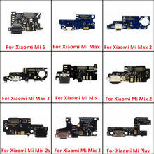 USB Charging For Xiaomi Mi 6 Mix Max 2 3 2s Connector Port Plug Dock Board Ribbon Repair Part Flex Cable With Microphone Mic 2024 - buy cheap