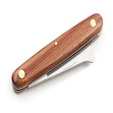 Enxertia faca de poda de aço inoxidável cortador dobrável enxertia ferramenta corte profissional cortador jardim scissor mudas ferramentas 2024 - compre barato
