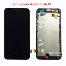 For Huawei Ascend G630 Display LCD Tuoch Screen Assembly replacement For huawei Ascend G630 LCD display screen modules 2024 - buy cheap
