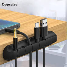 Clip de Cable para teléfono móvil, organizador de cables de datos USB para cargador USB, ratón, auricular, auricular, soporte de Cable, enrollador de Cable de escritorio 2024 - compra barato