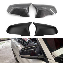 1 Pair Car Rearview Side Mirror Cover Cap for BMW 1 2 3 4 X M Series F20 F21 F22 F23 F30 F32 F33 F36 X1 F87 E84 X1 M2 2024 - buy cheap