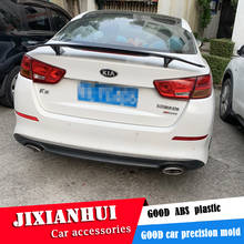 Spoiler traseiro para autos, asa traseira, material de plástico abs, para montagem óptica 2011 a 2018, kia optima k5 2024 - compre barato