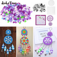 JINLETONG Hama Beads 5mm DIY Set Wind Chime Card para niños, cuentas de fusible de hierro, rompecabezas 3D DIY, regalo para niños, Kit de construcción de modelos de juguete 2024 - compra barato