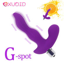 EXVOID G-spot Massager Clitoris G-spot Anal Triple Stimulate Flirt Sex Shop Dildo Vibrator Silicone Sex Toys for Couples 2024 - buy cheap