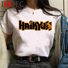 Haikyuu t shirt women casual streetwear harajuku top tees  vintage 2024 - buy cheap
