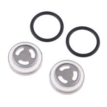 Motorbike Brake Master Cylinder Reservoir Sight Mirror Gasket 18mm, Black 2024 - buy cheap