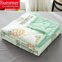 Colcha de cama de luxo de verão, estampa de desenhos animados, para adultos, crianças, lençol, capa de sofá, cobertor, tamanho king 2024 - compre barato