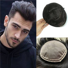 Oupee perucas de cabelo humano, masculinas, perucas para homens de 7x9 2024 - compre barato