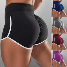 Calções de esportes femininos verão preto correndo sexy leggings cintura alta calças curtas fitness jogging roupas moda l * 5 2024 - compre barato