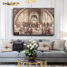 Cuadros artísticos de pared grandes de Jesús y los hombros para sala de estar, carteles modernos para decoración del hogar, impresión en HD, pintura en lienzo, 1 pieza 2024 - compra barato