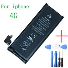 Mobile Phone Battery For iPhone 4 4G Real Capacity 1420mAh 3.8V battery for iphone 4 4G With Repair Tools Kit 2024 - buy cheap