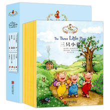 8pcs / Set English And Chinese Story Short Book For Children 6-12 Years Chinese Fairy Tale Books In English Bedtime Taleading 2024 - buy cheap