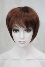 heat resistant Party cosplays hair Excellent Auburn / Burgundy Short Straight Women Ladies Daily wig FYTLD079 Hivision 2024 - buy cheap