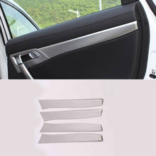 Lsrtw2017 Stainless Steel Car Door Window Edge Strip Trims Chrome for Geely Boyue Atlas Emgrand 2016 2017 2018 2019 2020 2024 - buy cheap