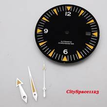 31mm Sterile Luminous watch dial watch hand fit ETA 2836 Movement Automatic Watch Parts 2024 - buy cheap