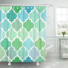 Moroccan Tiles Inspired Super High Resolution for Any Size Shower Curtain Waterproof Fabric 60 x 72 Inches Set with Hooks 2024 - buy cheap