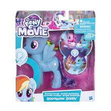 Hasbro my little pony brinquedo de decoração c0720, para meninas, brilhante, de toque duplo 2024 - compre barato