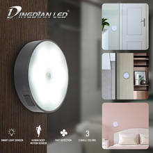 Smart Motion Sensor LED Night Light Human body inductionEmergency Portable Light Lamp DC5V USB Rechargeable Bedroom LED Light 2024 - buy cheap