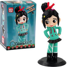 18 см Q posket vanellope von schweetz принцесса ломает Интернет ПВХ фигурку Модель игрушки Коллекционная кукла подарок для девочек 2024 - купить недорого