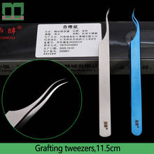Grafting tweezers prong titanium alloy surgical forceps surgical operating instrument fine electron forceps 2024 - buy cheap