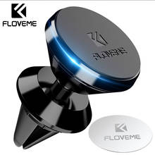 FLOVEME Universal Magnetic Car GPS Phone Holder 360 Rotation Magnet Air Vent Outlet Car-Styling Mount Stand For iPhone Samsung 2024 - buy cheap