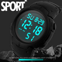 Fashion watches for men Simple and casualMen's Boy LCD Digital Watchs Stopwatch Date Rubber Sport Wrist Watch часы мужские W3 2024 - buy cheap