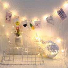 50/100led Photo Clip USB LED String Lights Fairy Lights Outdoor Battery Operated Garland Christmas Decoration Party Wedding Xmas 2024 - buy cheap