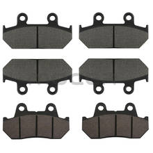 Motorcycle Front and Rear Brake Pads for Honda GL 1500 A Aspencade Interstate 90-00 GL1500 Goldwing 1998-2000 VFR750F 1986-1987 2024 - buy cheap