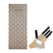 Afilador de cuchillos de diamante, piedra de afilar con superficie de panal ultrafina, herramienta de afilado, n. ° 1000 2024 - compra barato