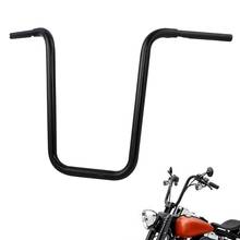 Motocicleta 1 1/4 "gordura 18" subir guiador para harley road king softail baixo cavaleiro rua bob fat boy 114 2024 - compre barato