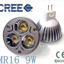 10PCS/LOT Wholesale GU10 MR16 Dimmable LED Lamp 3*3w 9W High Power LED Spotlight Bulb Lights 2024 - buy cheap
