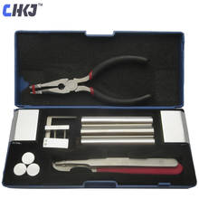 CHKJ Professional 12 in 1 HUK Lock Disassembly Tool Locksmith Tools Kit Remove Lock Repairing Set free shipping 2024 - buy cheap