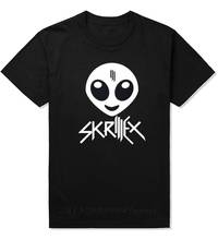 Skrillex T Shirts Men Rock Band Hip Hop Printed T Shirt Men Top Quality Cotton Mens Short Sleeve Funny DJ T-shirt Tops 2024 - buy cheap