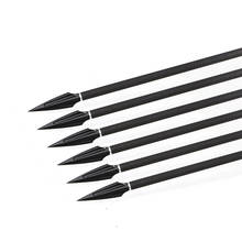 Puntas de flecha de acero de alto carbono, punta ancha, punta de flecha de tiro con arco compuesto, recurva ballesta, 3/6/12 Uds. 2024 - compra barato