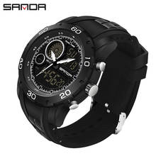 SANDA Military Men's Watches Top Brand Luxury Waterproof Sport Wristwatch Multifunction Quartz Male Watch relogio masculino 2024 - buy cheap