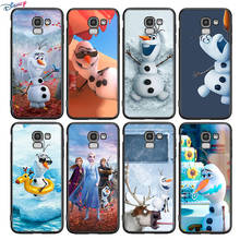 Funda de silicona Olaf Snowman Frozen para Samsung Galaxy J8 J7 Duo J6 J5 Prime J4 Plus J3 J2 Core 2018 2017 2016 2024 - compra barato