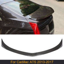 Carbon Fiber Rear Trunk Spoiler Wing For Cadillac ATS 2013 - 2017 Car RearTail  Trunk Boot Lip Wing Spoiler 2024 - buy cheap