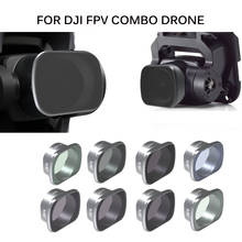 Filtro de lente de alumínio para drone dji fpv, combo aeronave uv/adulto/estrela/noturna, filtro de vidro óptico, lentes para dji fpv, acessórios 2024 - compre barato
