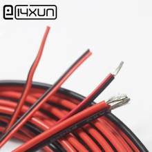 Cable de silicona suave a prueba de calor, Cable de Gel de sílice, 10 metros, rojo + negro, 24AWG 22AWG 20AWG 18AWG 16AWG 14awg 2024 - compra barato