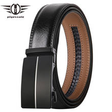 High Quality Brand Brown White Belts Genuine Leather Luxury Strap Male Belt for Man Cintos Masculinos Ceinture Homme 2021 B434 2024 - buy cheap